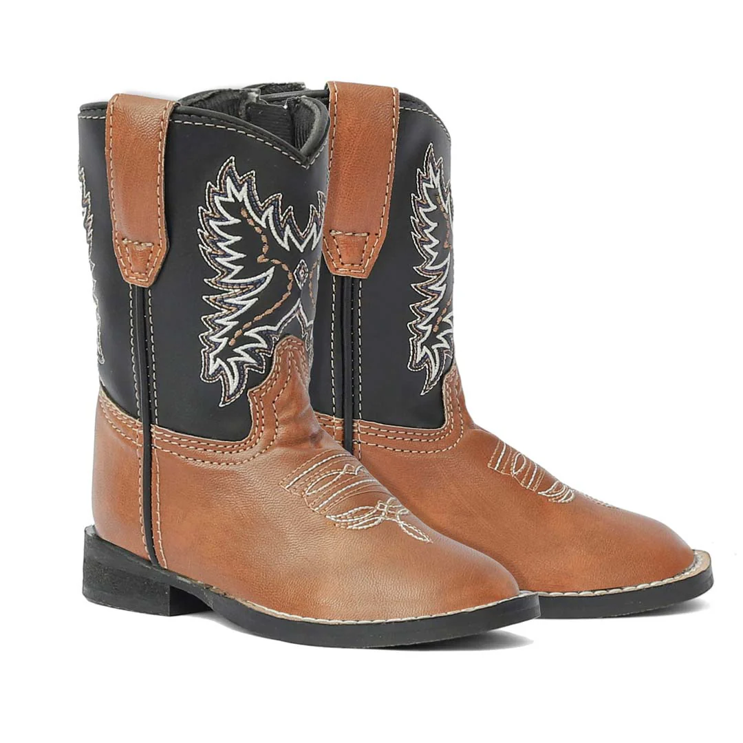 TuffRider Toddler Olympic Square Toe Western Boot - Image 2