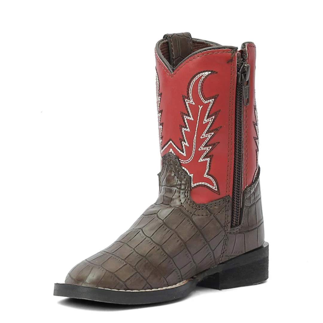 TuffRider Toddler Redwood Square Toe Western Boot - Image 4