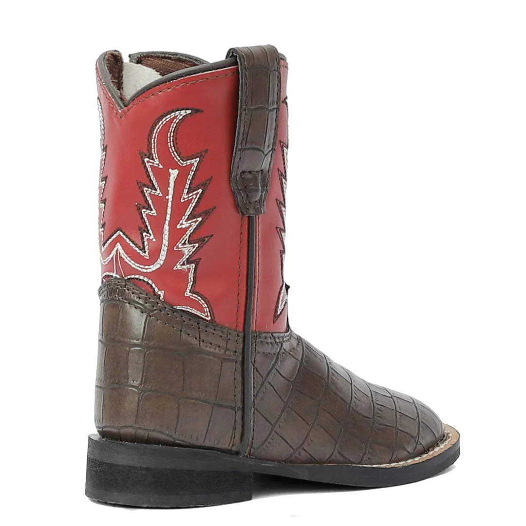TuffRider Toddler Redwood Square Toe Western Boot - Image 5