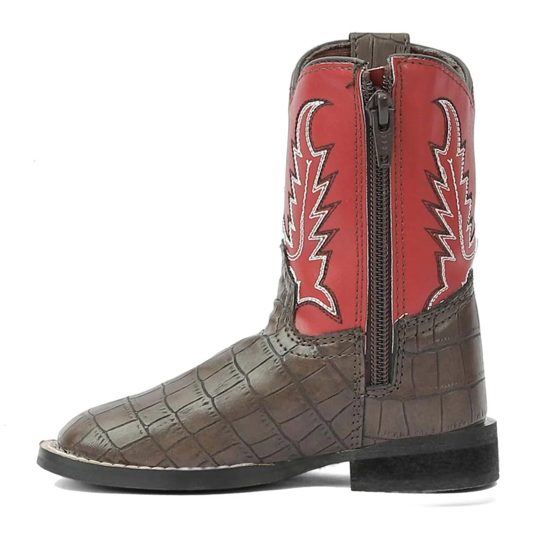 TuffRider Toddler Redwood Square Toe Western Boot - Image 6