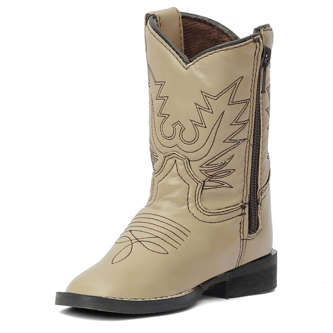 TuffRider Toddler Tan Fringe Bootie - Image 4