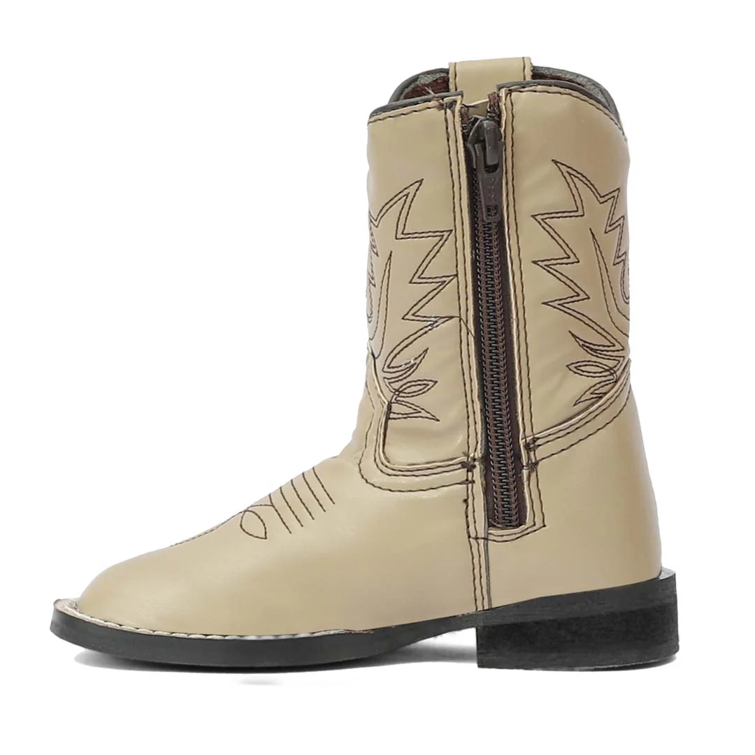 TuffRider Toddler Tan Fringe Bootie - Image 6