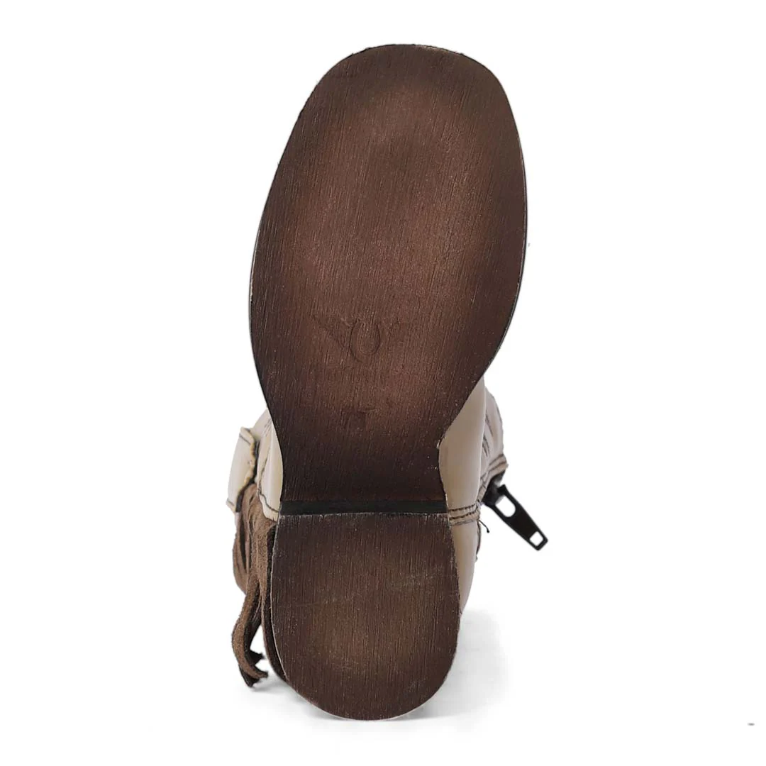 TuffRider Toddler Tan Fringe Bootie - Image 7