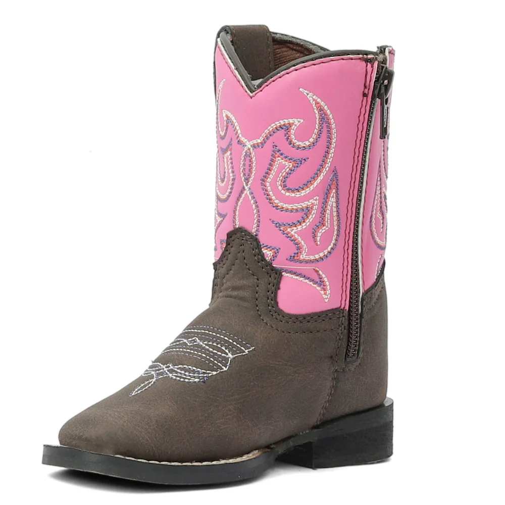 TuffRider Toddler Voyageurs Square Toe Western Boot - Image 5