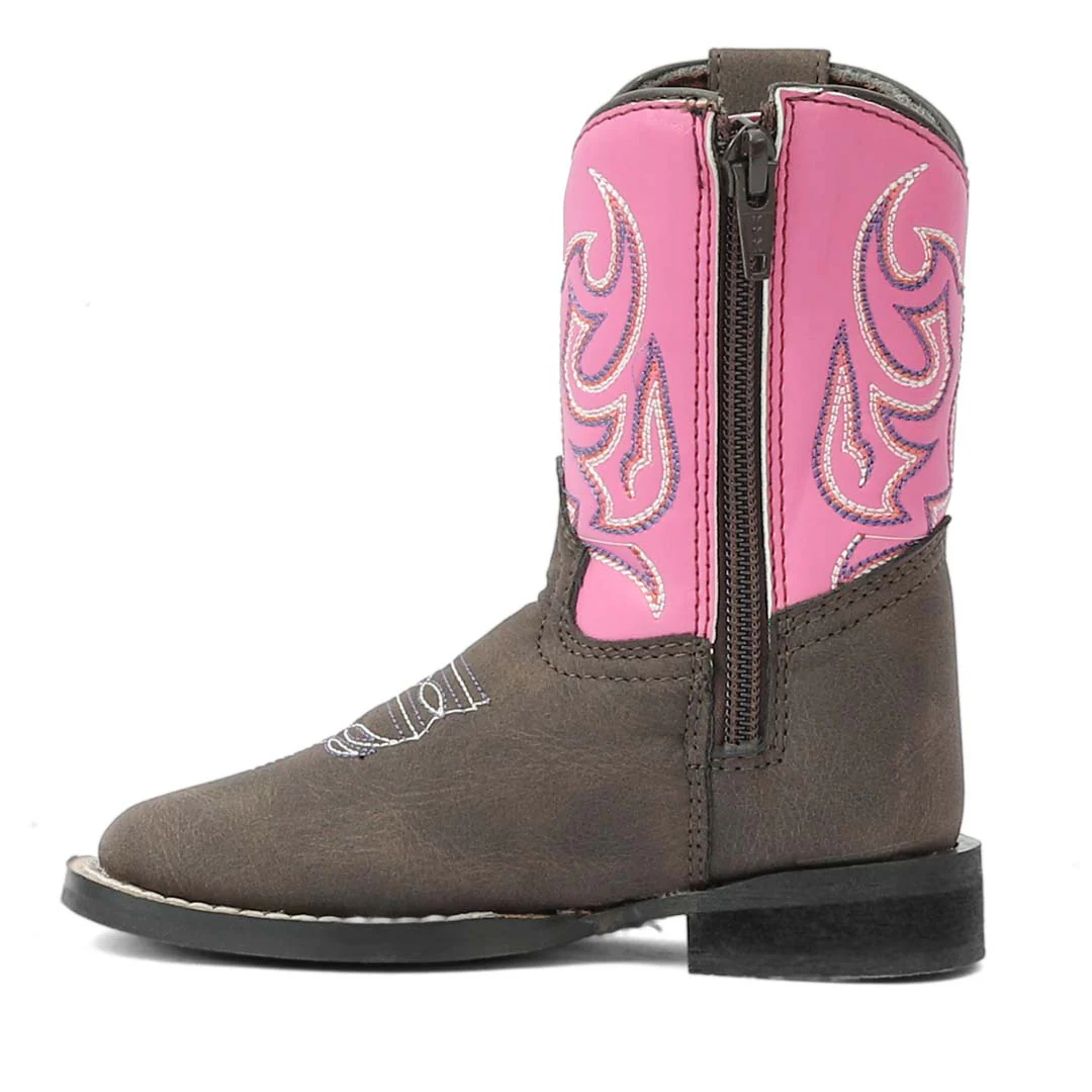 TuffRider Toddler Voyageurs Square Toe Western Boot - Image 7