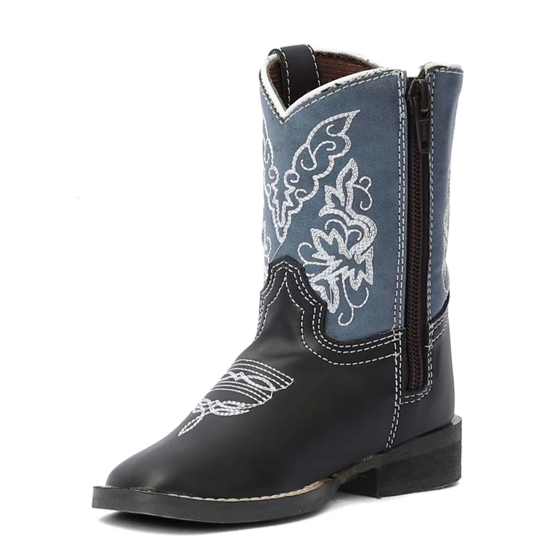 TuffRider Toddler Yellowstone Rounded Toe Western Boot - Image 7