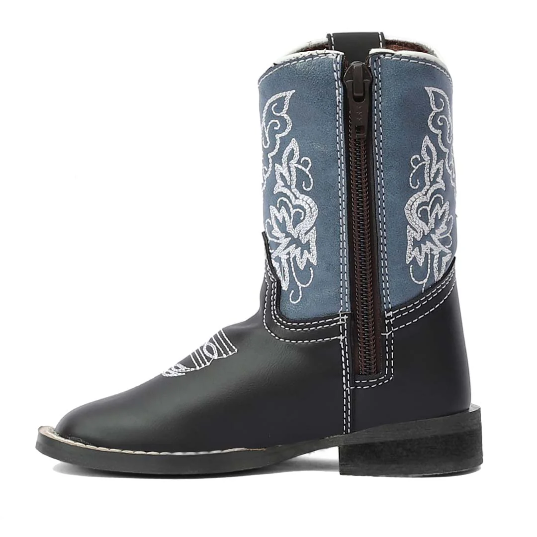 TuffRider Toddler Yellowstone Rounded Toe Western Boot - Image 8