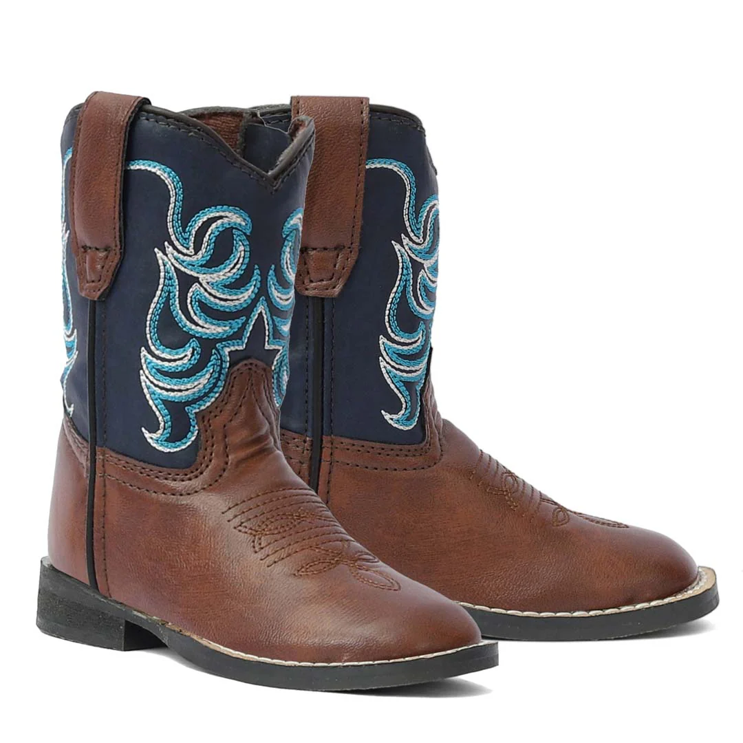 TuffRider Toddler Zion Square Toe Western Boot - Image 2