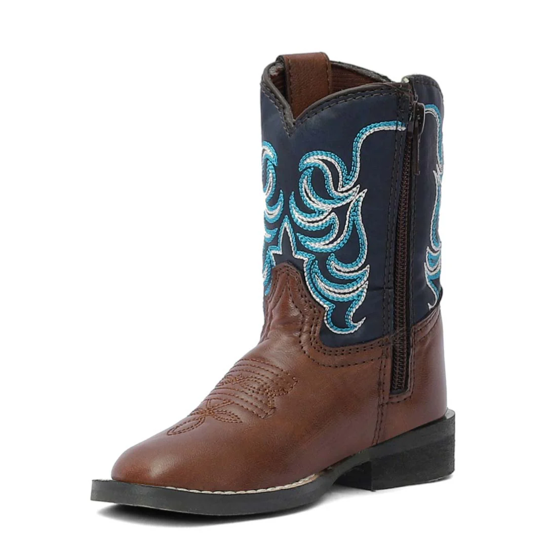 TuffRider Toddler Zion Square Toe Western Boot - Image 4