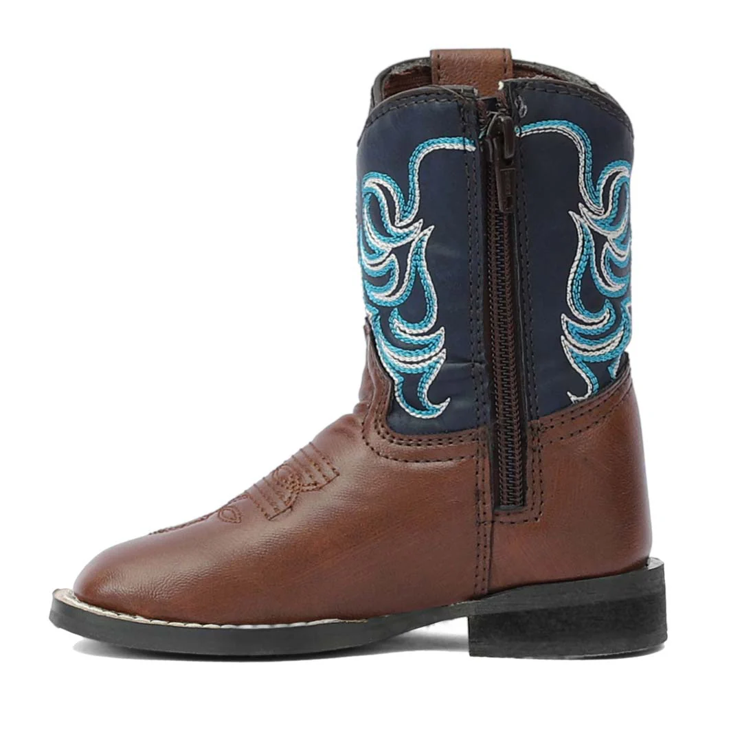 TuffRider Toddler Zion Square Toe Western Boot - Image 6