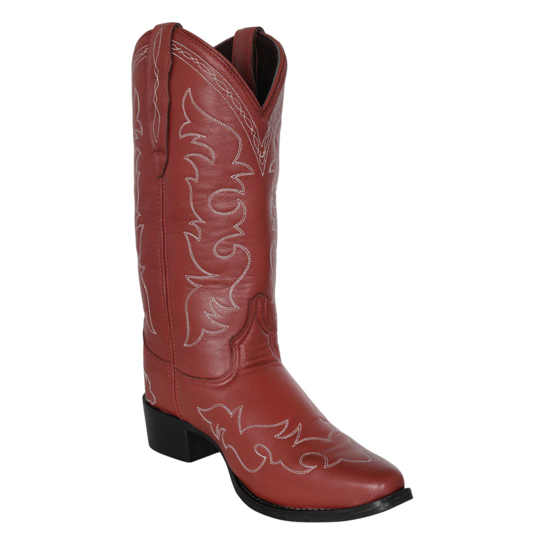 TuffRider Womens Snip Toe Paris Embroidered Western Boots - Image 13