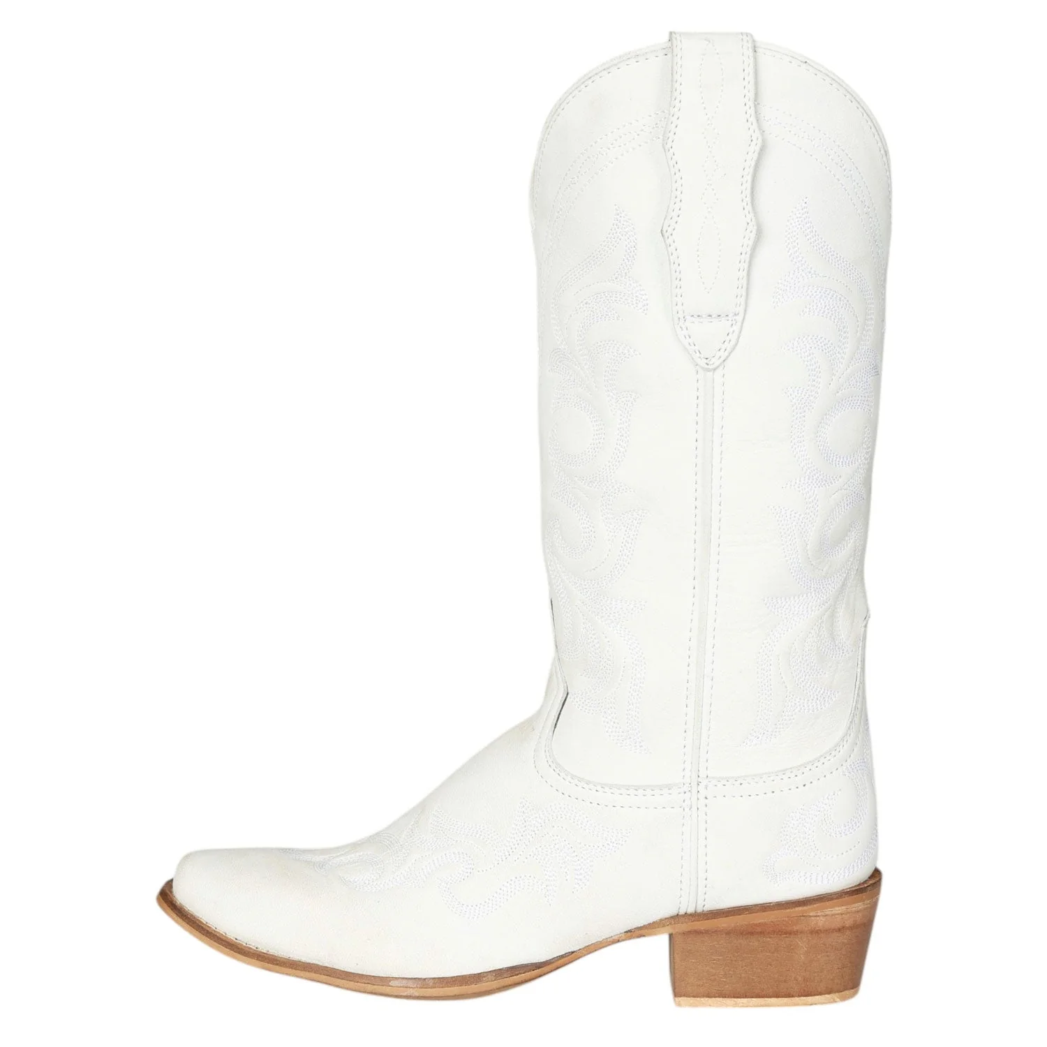 TuffRider Womens Snip Toe Paris Embroidered Western Boots - Image 8