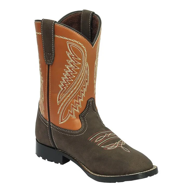 TuffRider Youth Big Bend Rounded Toe Western Boot - Image 2
