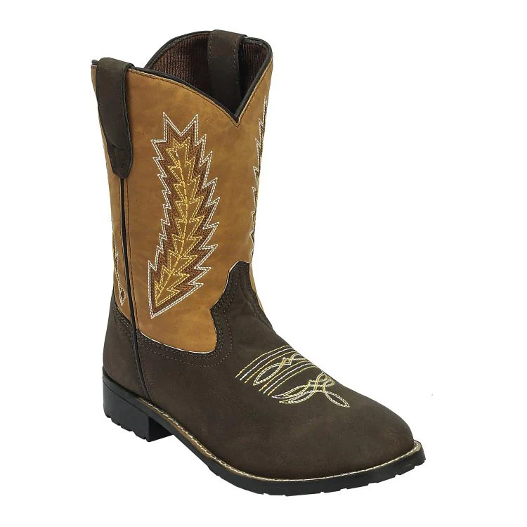 TuffRider Youth Biscayne Square Toe Western Boot - Image 2