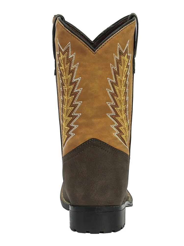 TuffRider Youth Biscayne Square Toe Western Boot - Image 4