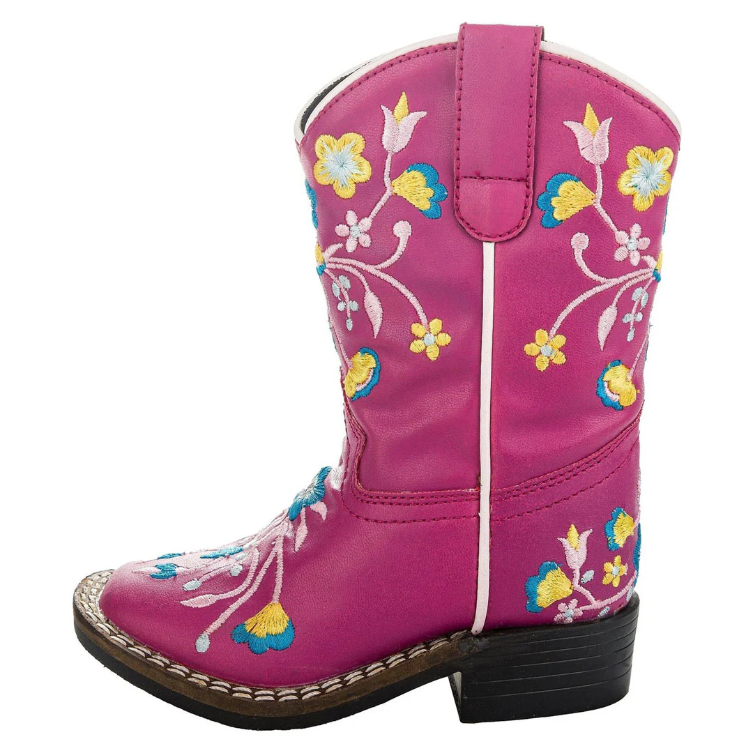 TuffRider Youth Floral Cowgirl Western Boot - Image 3