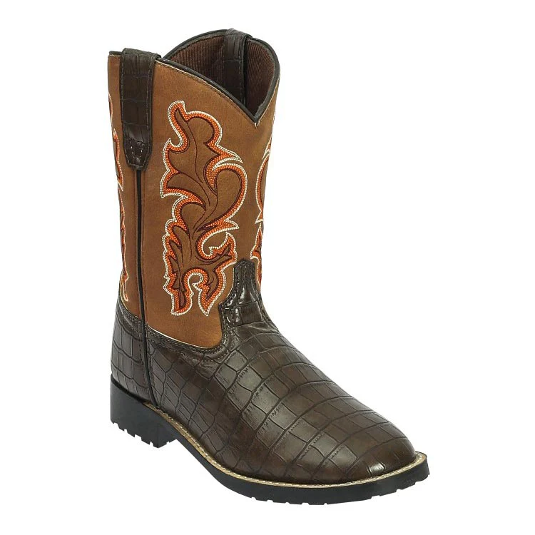 TuffRider Youth Grand Teton Square Toe Western Boot - Image 2