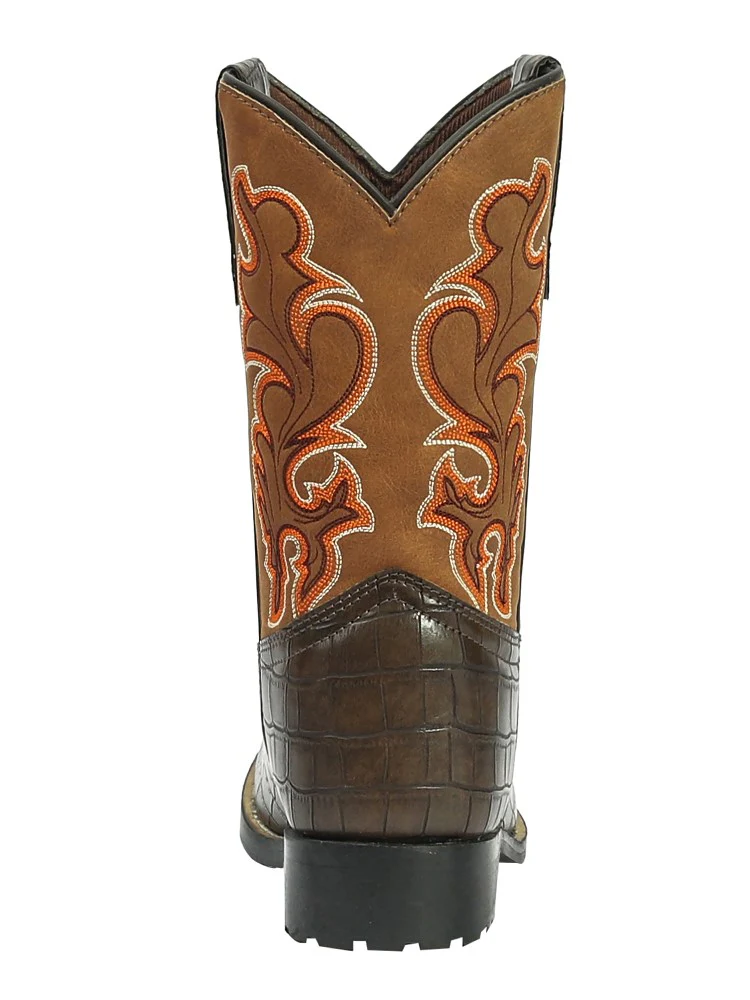 TuffRider Youth Grand Teton Square Toe Western Boot - Image 4