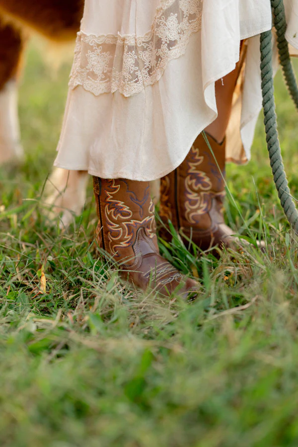 TuffRider Toddler Kings Canyon Rounded Toe Western Boot - Image 3