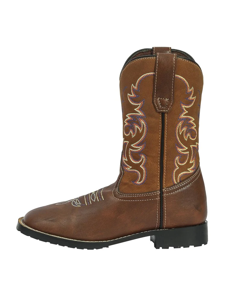 TuffRider Youth Kings Canyon Rounded Toe Western Boot - Image 7