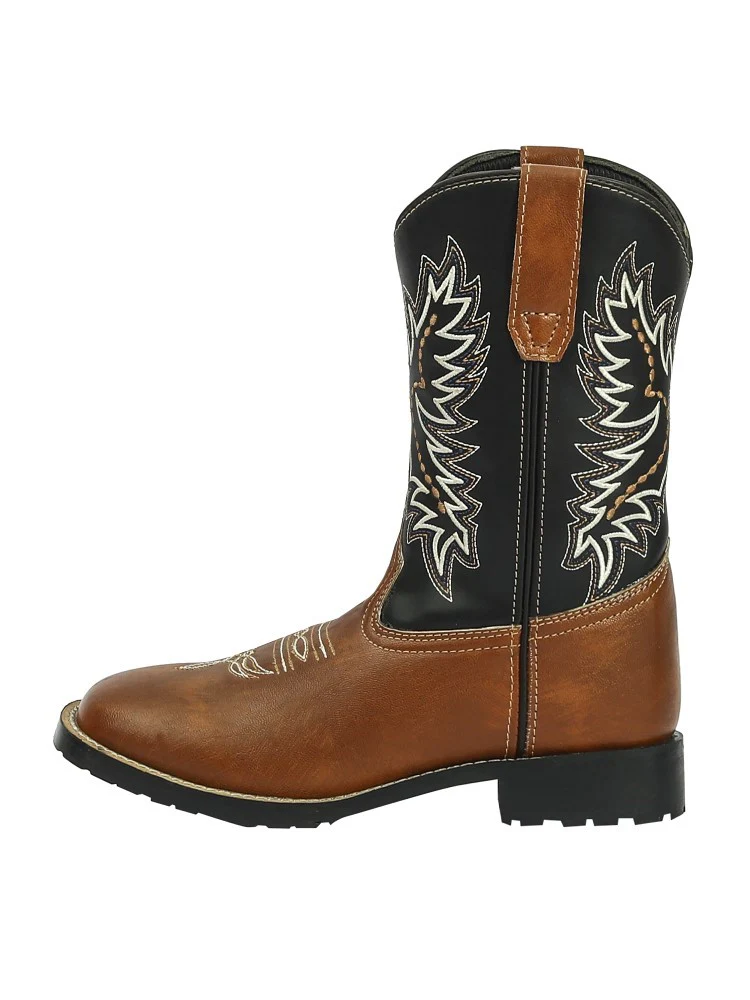 TuffRider Youth Olympic Square Toe Western Boot - Image 5