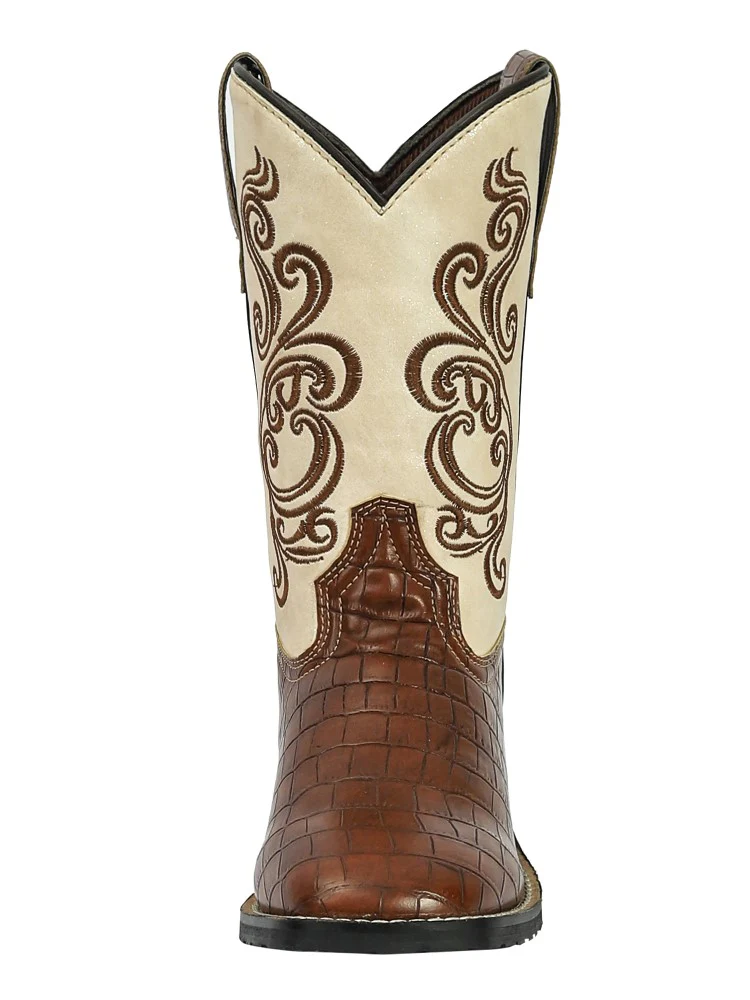 TuffRider Youth Shenandoah Rounded Toe Western Boot - Image 9