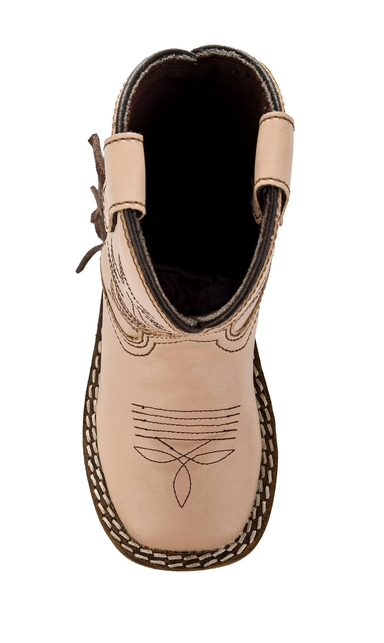 TuffRider Youth Tan Fringe Bootie - Image 4